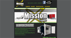 Desktop Screenshot of missiontrailers.com